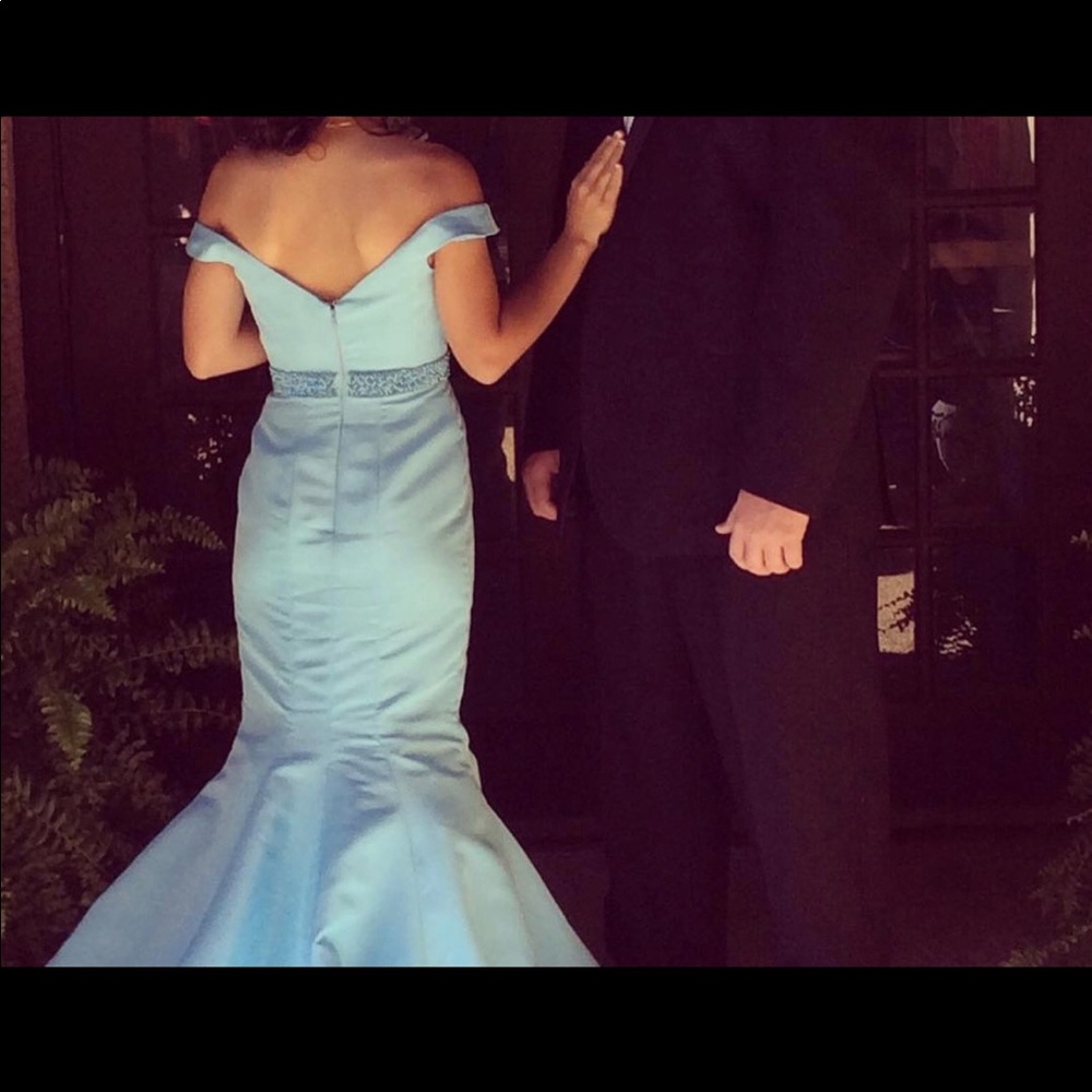 Sherri Hill light blue